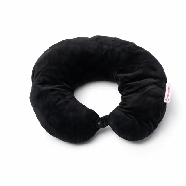 Compression Neck Pillow — Black