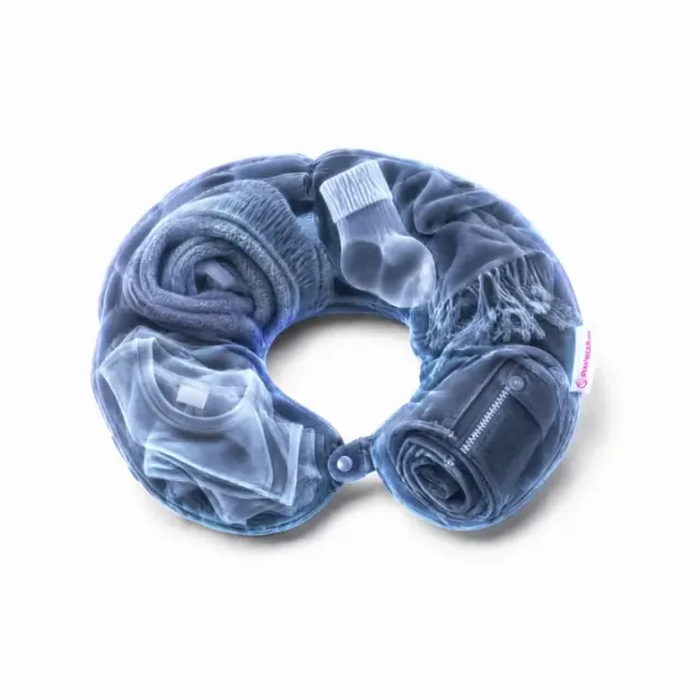 Compression Neck Pillow — Black